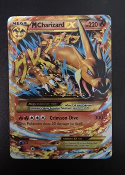 M Charizard EX 107/106 Secret Rare XY Flashfire Pokemon Card TCG - Image 3