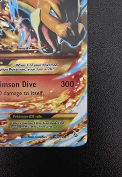 M Charizard EX 107/106 Secret Rare XY Flashfire Pokemon Card TCG - Image 4