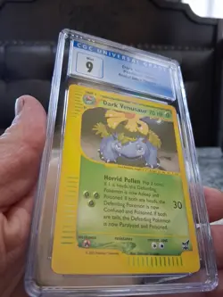 Dark Venusaur Cgc 9 Mint Best Of Game Promo 7 Promos Pokemon Card 2003 NM Blue L - Image 3