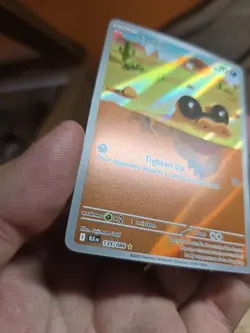 Pokemon TCG Sandile Illustration Rare Black Bolt 135/086 Nm - Image 4