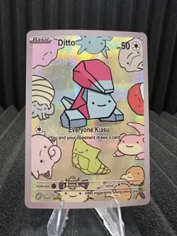 Ditto (Porygon) #68 - Holo Foil - After Skool Hobby Series 2 Fan Art- Pokemon - Image 1