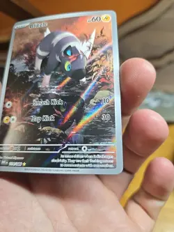 Pokemon TCG Blitzle Illustration Rare White Flare, Card 114/086 NM - Image 2