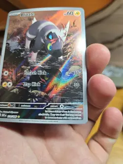 Pokemon TCG Blitzle Illustration Rare White Flare, Card 114/086 NM - Image 3