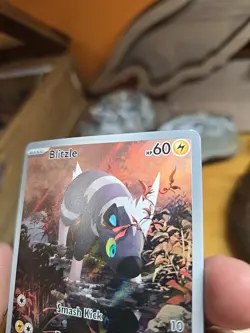 Pokemon TCG Blitzle Illustration Rare White Flare, Card 114/086 NM - Image 4