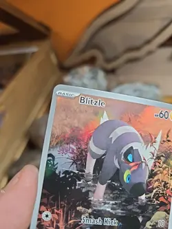 Pokemon TCG Blitzle Illustration Rare White Flare, Card 114/086 NM - Image 5