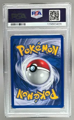 2000 Pokemon Team Rocket 1st Edition 1 Dark Alakazam Holo PSA 8 129663409 - Image 2