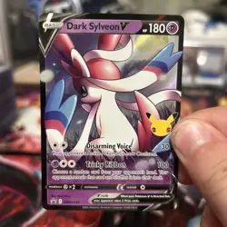 Dark Sylveon V Pokemon 25th Anniversary Celebration Promo SWSH134 Full Art🔥 - Image 1