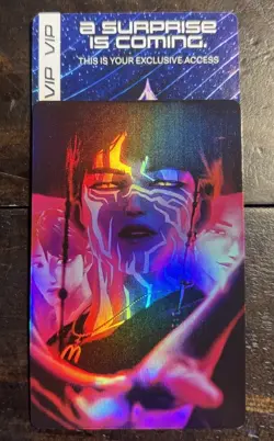 Mcdonalds Demon Hunters Photo Card Saja Boys Special Jinu RARE W/Unused Code - Image 1