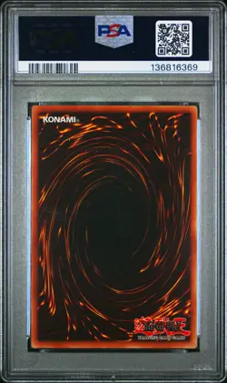 2002 YU-GI-OH! MRL-MAGIC RULER 1ST ED #076 TOON WORLD PSA 9 - Image 2