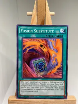 Fusion Substitute - 1st Edition NECH-EN081 - NM - YuGiOh - Image 1