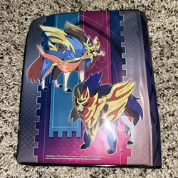Pokemon Sword And Shield Six Page Jumbo Card Binder - Starters/Legendaries 6x8 - Image 3