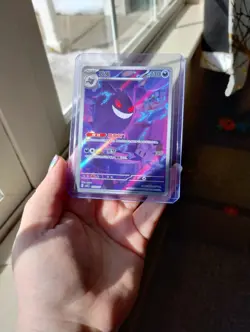 Pokemon Gengar Full Art 2025 Chinese Exclusive Gem Vol. 3 Holo Card 0307/07 TCG - Image 2