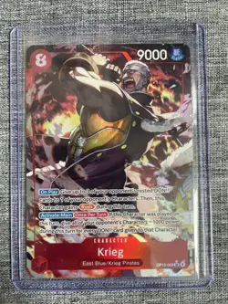 One Piece Card Game | Krieg OP15-008 SR ALT ART IN-HAND | OP15 | English | NM/M - Image 1