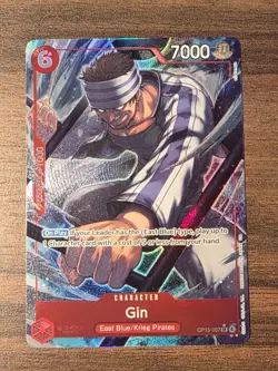 Gin OP15-007 Alt Art SR - One Piece TCG English Card - Image 1