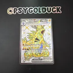 Tyranitar EX Holo Card 211/197 Sv03: Obsidian Flames Ultra Rare Near Mint A22 - Image 1