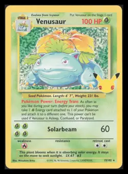 Venusaur Classic Collection Trading Card Game Classic 003/034 NM - Image 1
