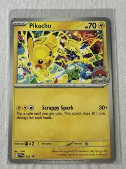 Pikachu - (World Championship 2025) Promo SV: Scarlet & Violet Promo Cards 225 N - Image 1