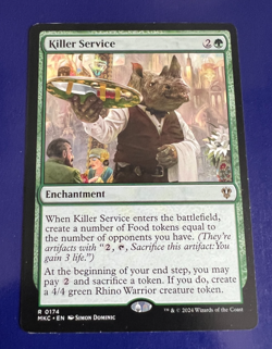 MTG - Killer Service - Murders at Karlov Manor Commander - Image 1