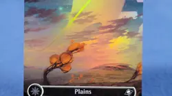 Plains 0262 Full Art Foil Land Edge Of Eternities EOE MTG Magic The Gathering D - Image 3