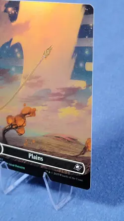 Plains 0262 Full Art Foil Land Edge Of Eternities EOE MTG Magic The Gathering D - Image 5