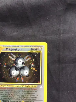 Pokemon Cards: Neo Revelation Rare Holo: Magneton 10/64 - Image 4