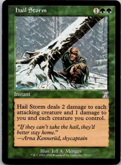 Magic the Gathering MP Hail Storm Time Spiral Timeshifted MTG Free Shipping! - Image 1
