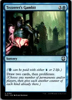 Tezzeret's Gambit U Commander: Modern Horizons 3 194 NM - Image 1