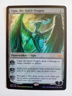 Ugin, The Spirit Dragon, Good Condition, Foil, Fate Reforged - Image 1