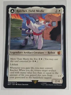 Ratchet, Field Medic M Universes Beyond: Transformers 2 LP - Image 1