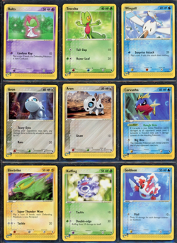 Pokemon Cards - Part Complete Non Holo Ruby & Sapphire Set - NM 29 Cards - Image 1