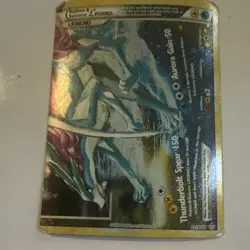 Pokemon Raikou & Suicune Legend TAG TEAM Ultra Rare Holo Card 93/95 Unleashed - Image 1
