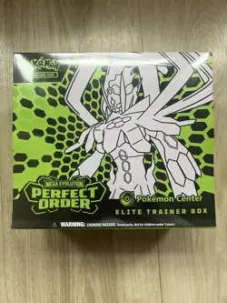 Perfect Order Pokemon Center Elite Trainer Box ETB New & Sealed Pokemon TCG - Image 1