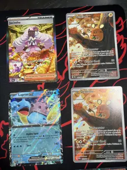 Lot Of Pokemon Cards From Perfect Order Jacinthe SIR, Full Arts, Holos, Commons - Image 3
