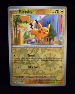 Pokemon TCG - PIKACHU - 062/193 - REVERSE HOLO - PALDEA EVOLVED (2023) - LP - Image 1