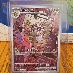 Pokemon Lileep 145/142 SV07: Stellar Crown Illustration Rare Holo Stage 1 100 HP - Image 1