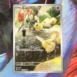 Pokemon Cutiefly 172/162 Illustration Rare Holo Sv05: Temporal Forces TCG - Image 1