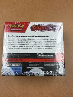 Pokemon Scarlet and Violet Base Set Booster Box Sealed + 22 Korean Booster Packs - Image 4
