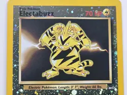 Pokemon Reverse Holo Best Promo Electabuzz #1 --(Never Played)-' - Image 3