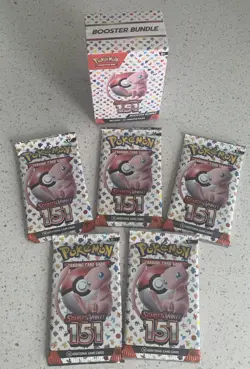 Pokemon Scarlet & Violet 151 Booster Pack x 5 (Loose Packs) 820650853210 - Image 1