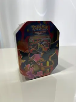 SEALED ASCENDED HEROES MEGA CHARIZARD Y TIN POKEMON - Image 1
