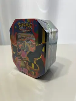 SEALED ASCENDED HEROES MEGA CHARIZARD Y TIN POKEMON - Image 2
