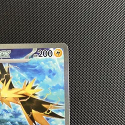 Pokemon Zapdos ex 202/165 Sv: Scarlet & Violet 151 Illustration Rare Holo 200 HP - Image 3