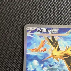 Pokemon Zapdos ex 202/165 Sv: Scarlet & Violet 151 Illustration Rare Holo 200 HP - Image 4