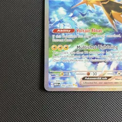 Pokemon Zapdos ex 202/165 Sv: Scarlet & Violet 151 Illustration Rare Holo 200 HP - Image 5