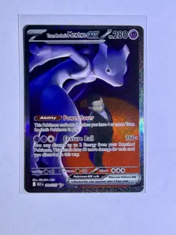 Pokemon TCG Ascended Heroes Team Rocket’s Mewtwo ex SIR 281/217 🔮 - Image 4
