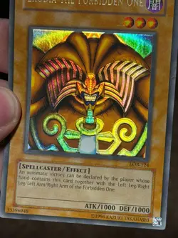 Exodia the Forbidden One LOB-124 BABY FOIL SHIFT ERROR Yu-Gi-Oh - Image 4