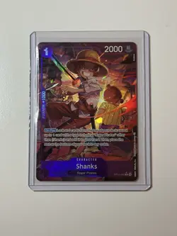 Shanks (065) (Alternate Art) OP13-065 Carrying On His Will Foil - Image 1