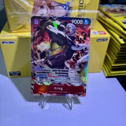 One Piece KRIEG OP15-008 Alt Art SR Adventure On Kami’s Island~English - Image 1