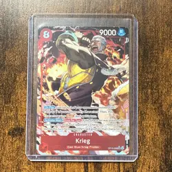 One Piece KRIEG OP15-008 Alt Art SR Adventure On Kami’s Island~English - Image 1