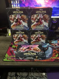 1 Disney Lorcana TCG Rise of the Floodborn Booster Box /Illustraton Trove Box 4 - Image 1